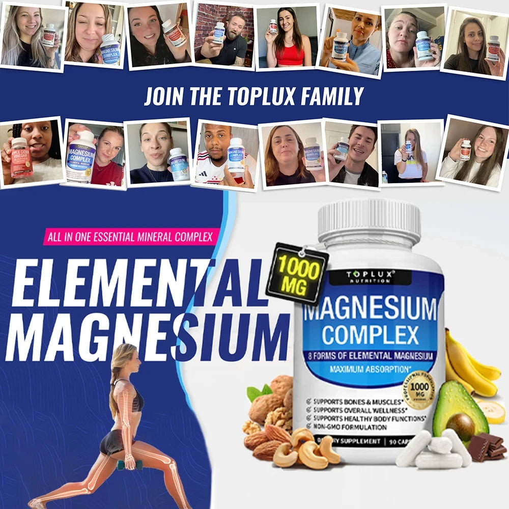 OGBluu Magnesium Complex — 90 Capsules