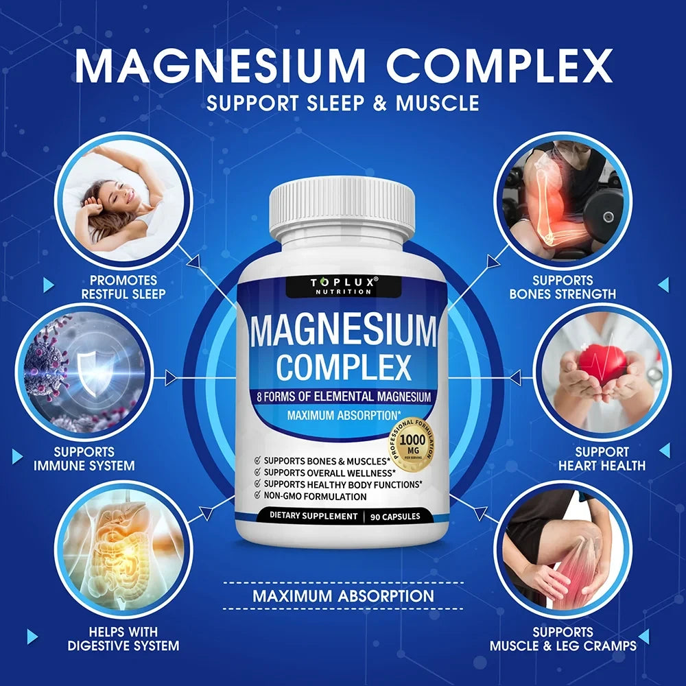 OGBluu Magnesium Complex — 90 Capsules