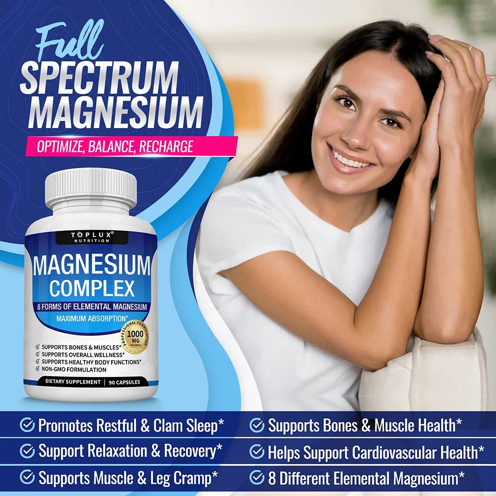 OGBluu Magnesium Complex — 90 Capsules