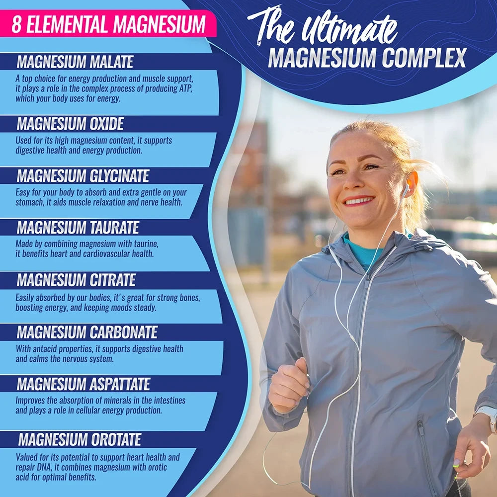 OGBluu Magnesium Complex — 90 Capsules