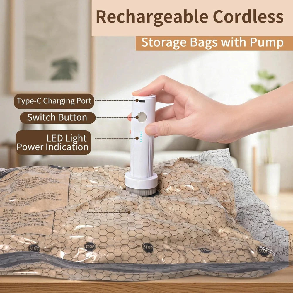 Travel Compression Vacuum Bags