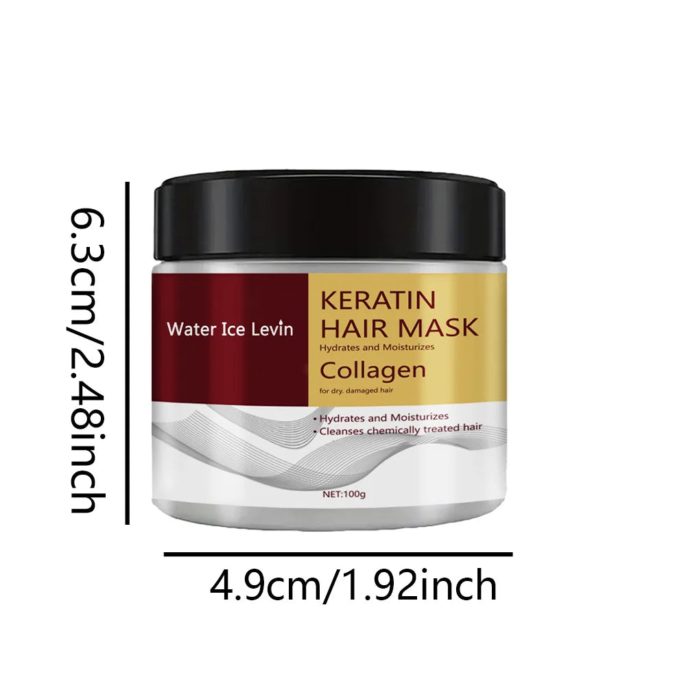 OGBluu Collagen & Keratin Hair Mask — Deep Repair & Frizz Control