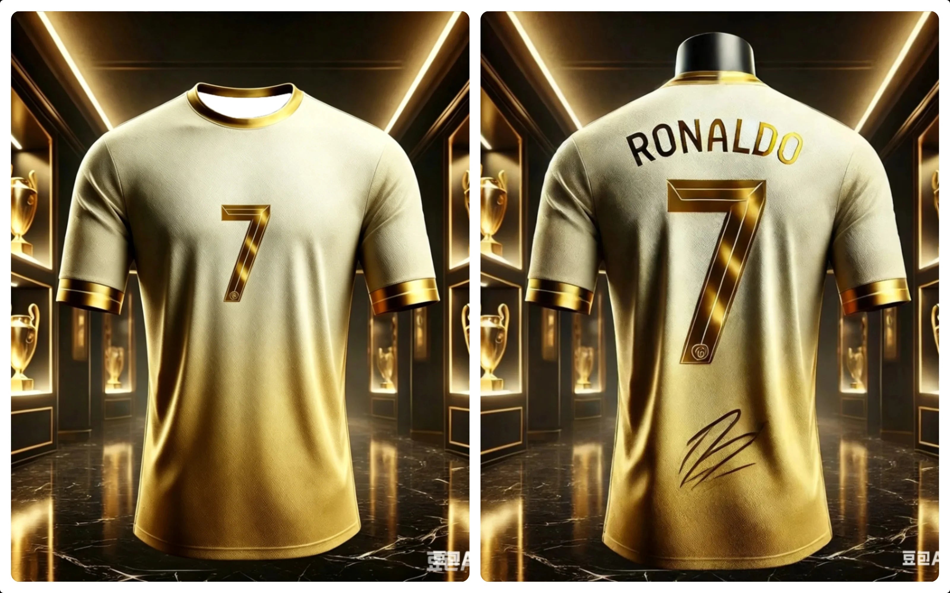 Ronaldo Legend Series Breathable Soccer Tee