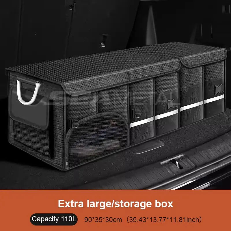 OGBluu 36L Foldable Car Trunk Organizer — Waterproof Oxford Cloth