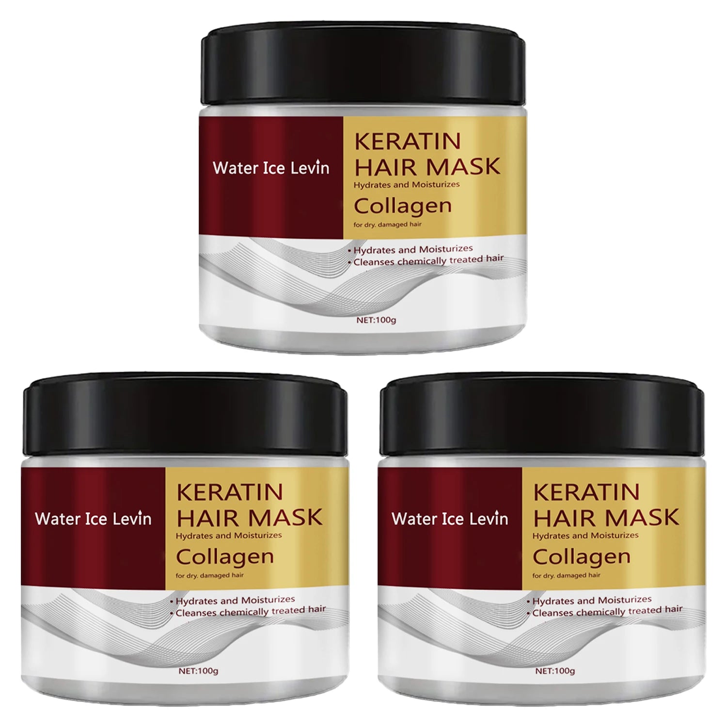 OGBluu Collagen & Keratin Hair Mask — Deep Repair & Frizz Control