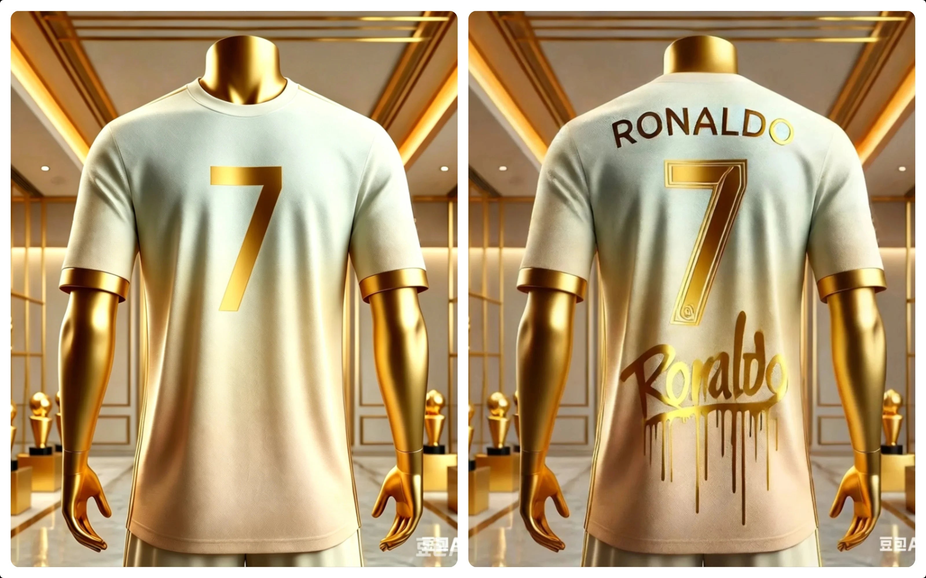 Ronaldo Legend Series Breathable Soccer Tee
